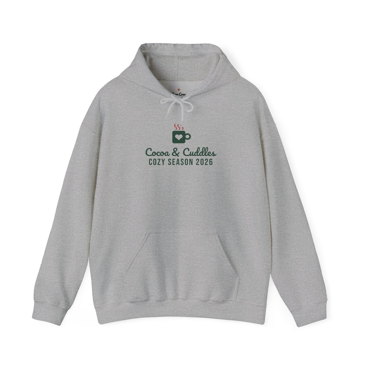 Cocoa & Cuddles Christmas Hoodie · Matching Family Hoodie · Paw Crew