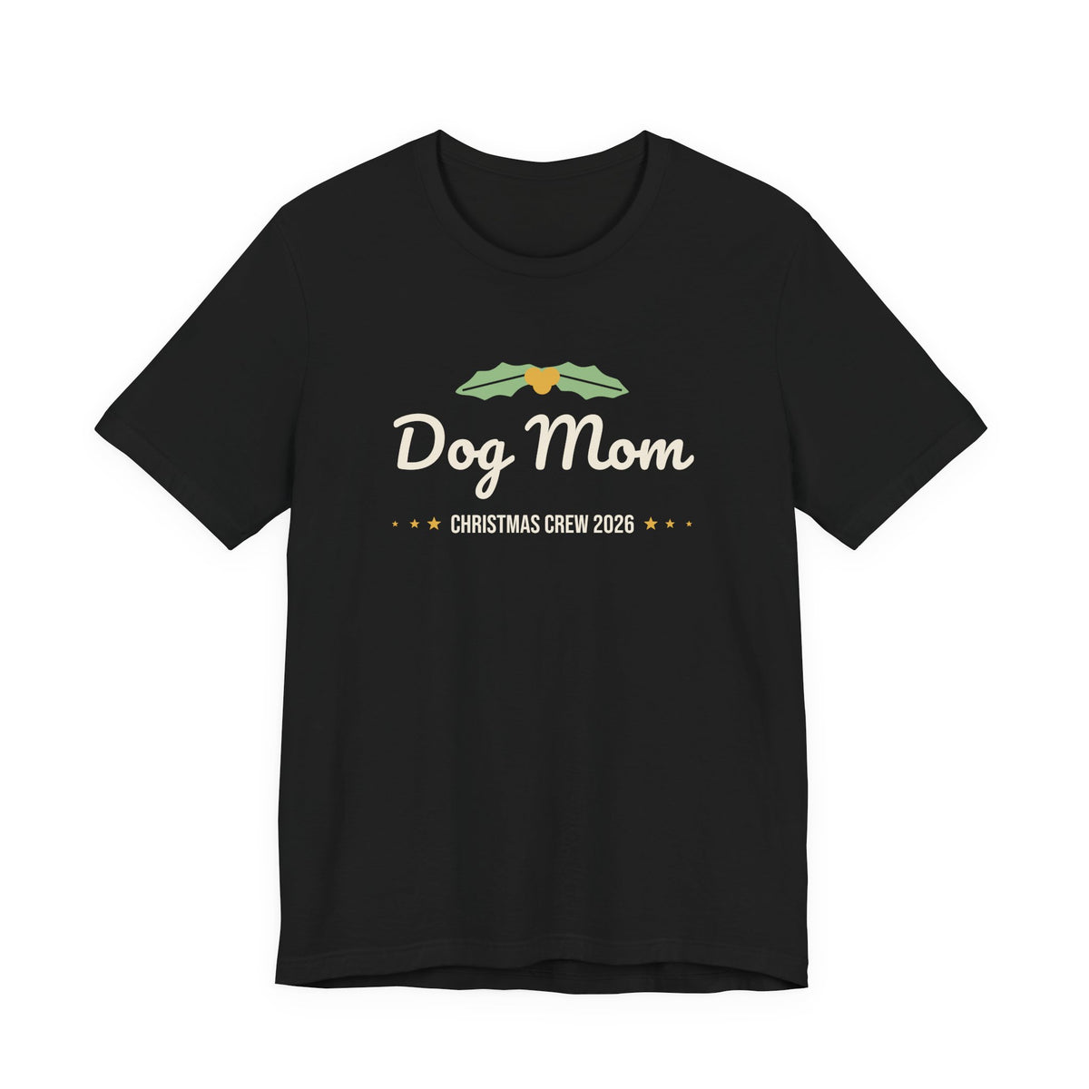 Dog Mom Christmas Shirt · Matching Dog & Owner Tee