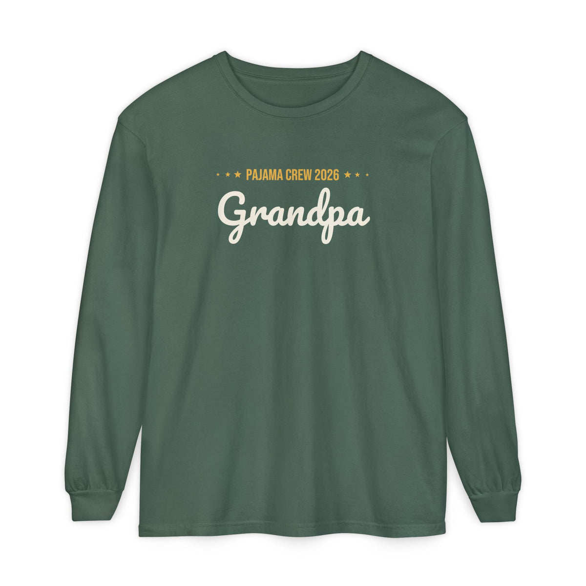 Grandpa Christmas Pajama Tee · Matching Family Christmas Pajamas · Paw Crew