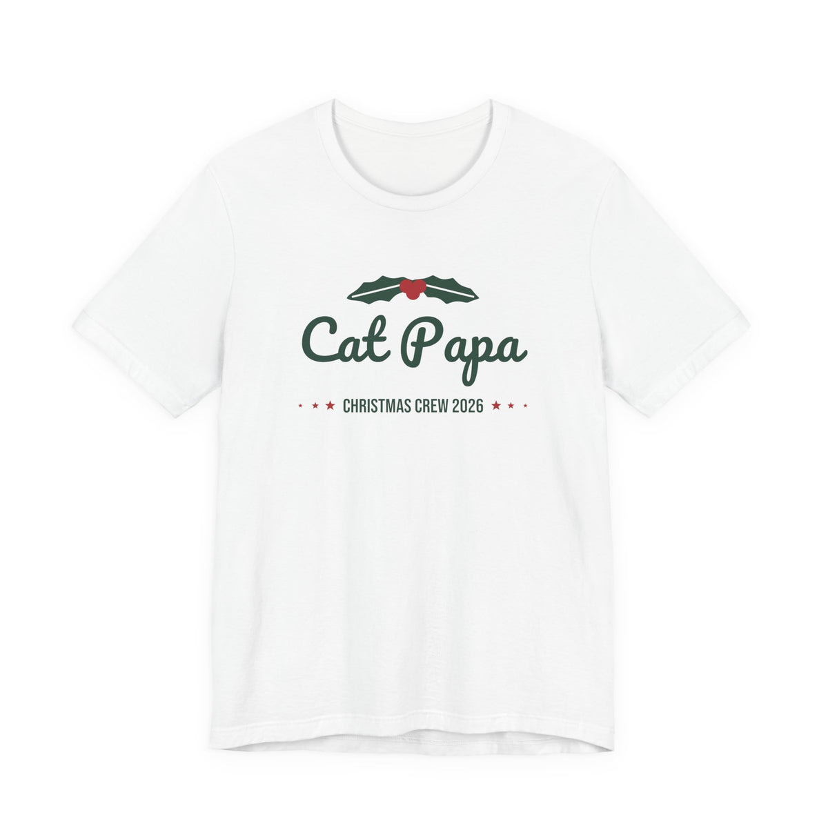 Cat Papa Christmas Shirt · Matching Cat & Owner Tee