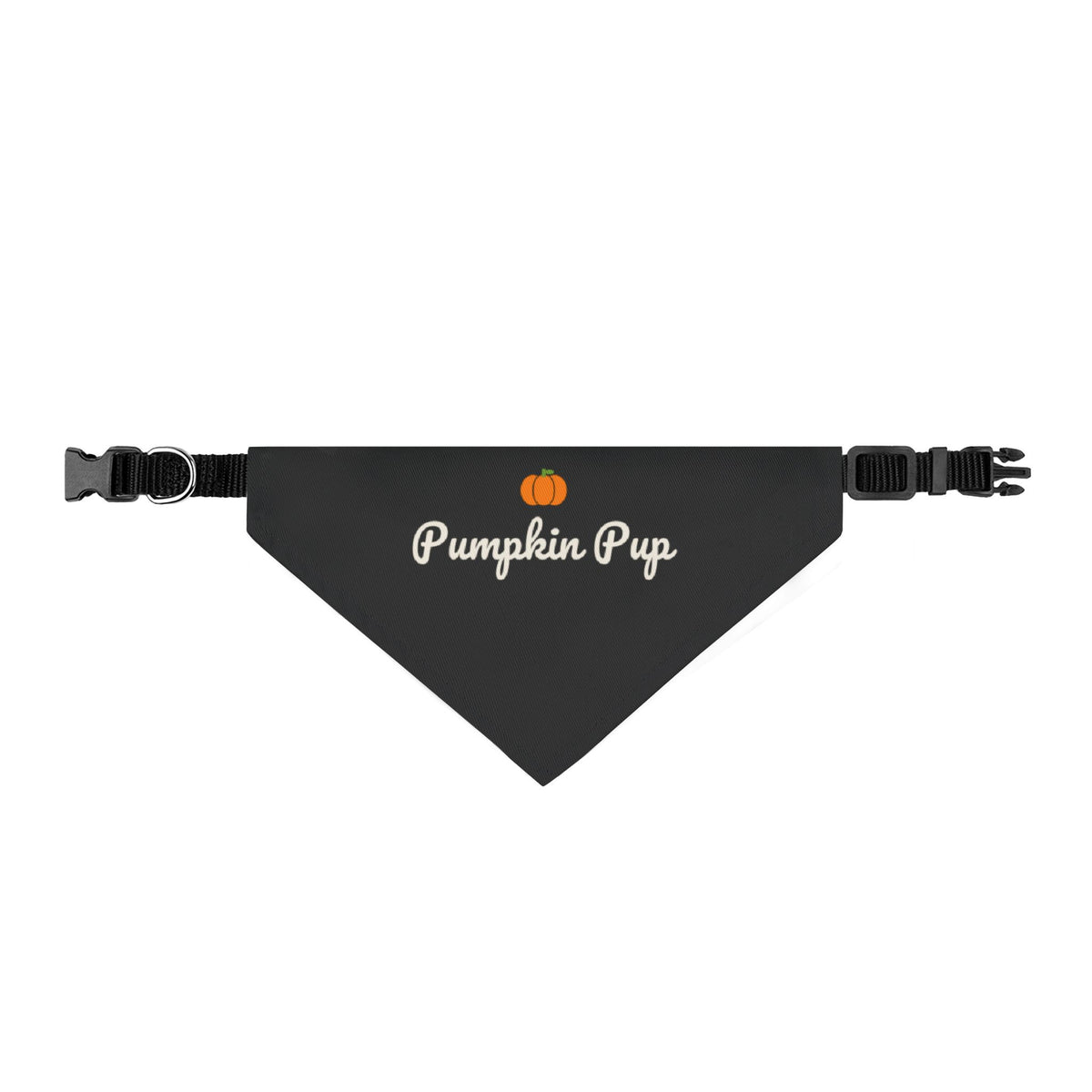 Pumpkin Pup Dog Bandana (Black) · Matching Halloween Pet Bandana