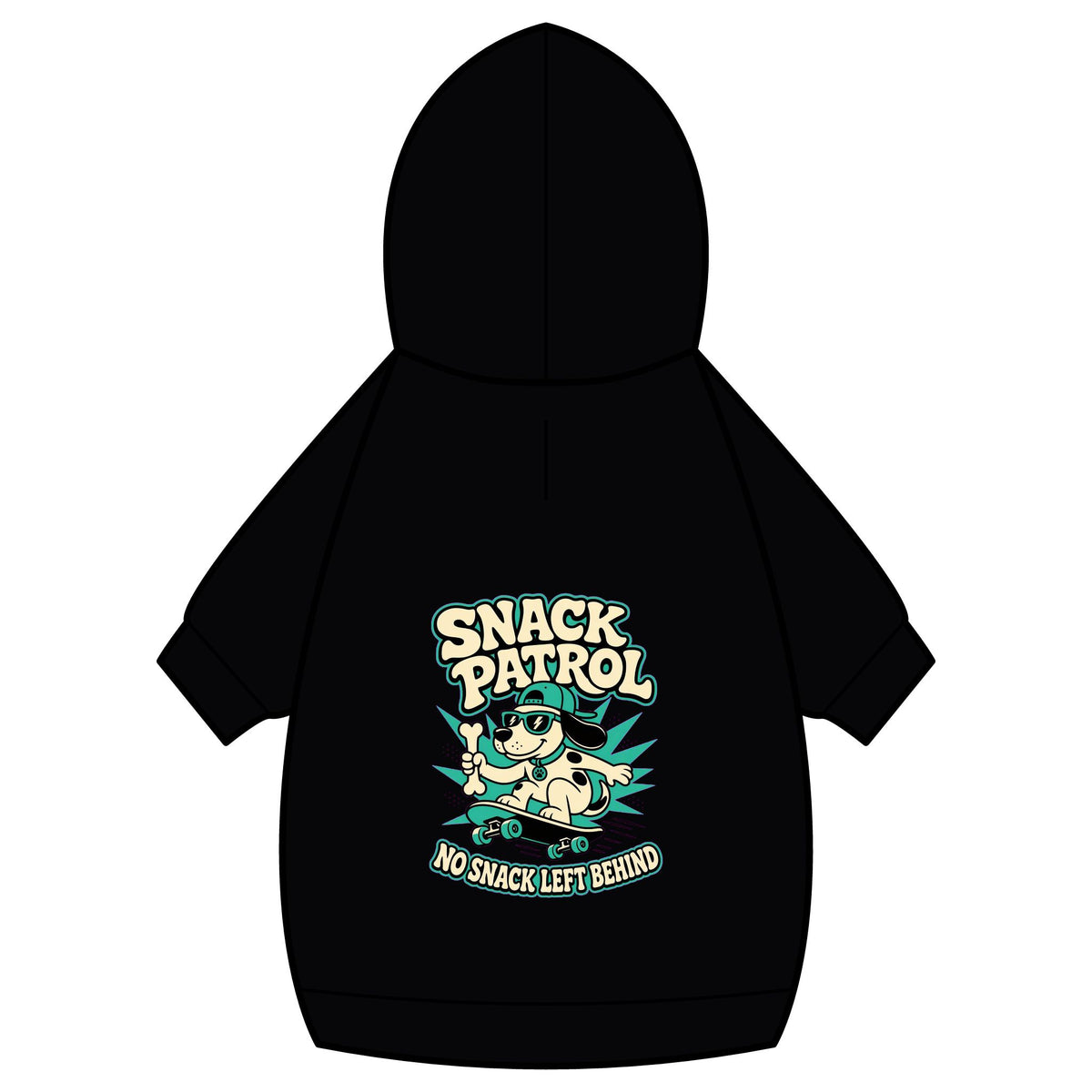 Snack Patrol Dog Hoodie · Paw Crew Club Streetwear
