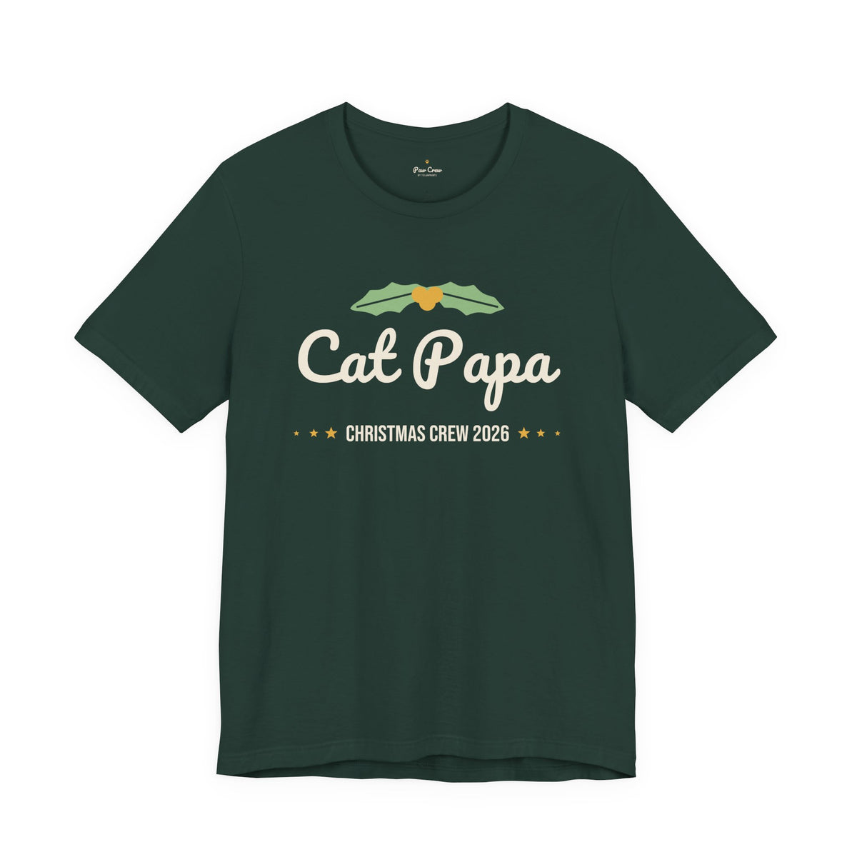 Cat Papa Christmas Shirt · Matching Cat & Owner Tee