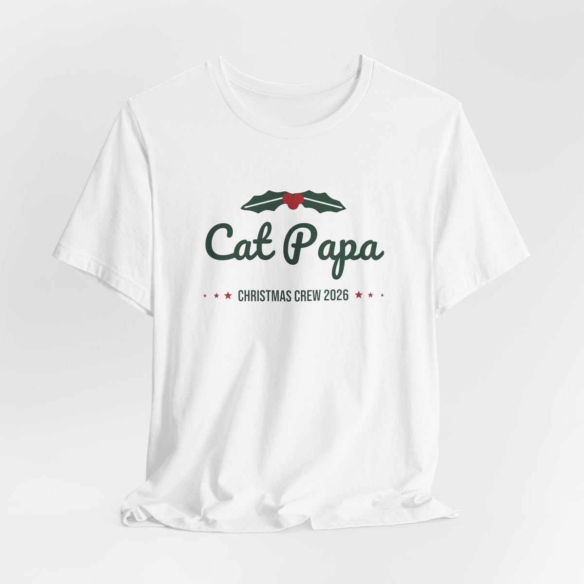 Cat Papa Christmas Shirt · Matching Cat & Owner Tee