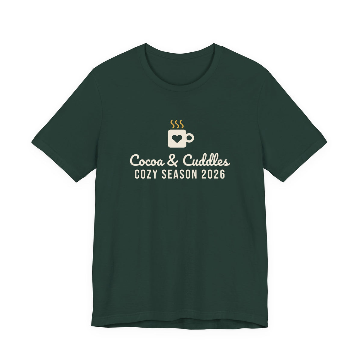 Cocoa & Cuddles Christmas Shirt · Matching Pet & Owner Tee