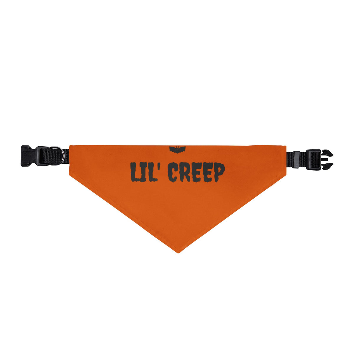 Lil' Creep Pet Bandana (Orange) · Matching Halloween Pet Bandana