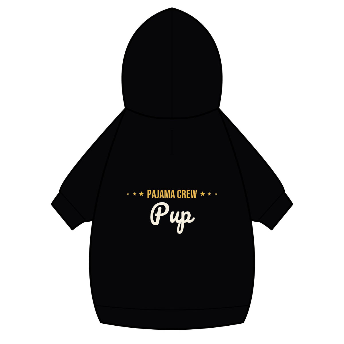Pajama Crew Pup Dog Hoodie · Matching Pet Hoodie · Paw Crew