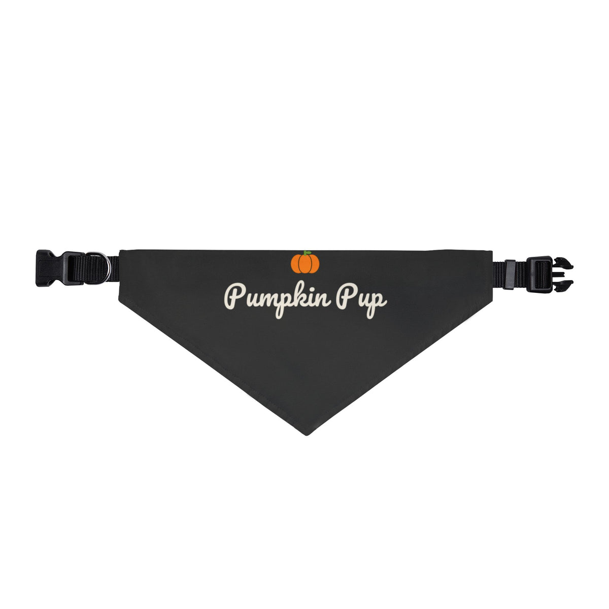 Pumpkin Pup Dog Bandana (Black) · Matching Halloween Pet Bandana