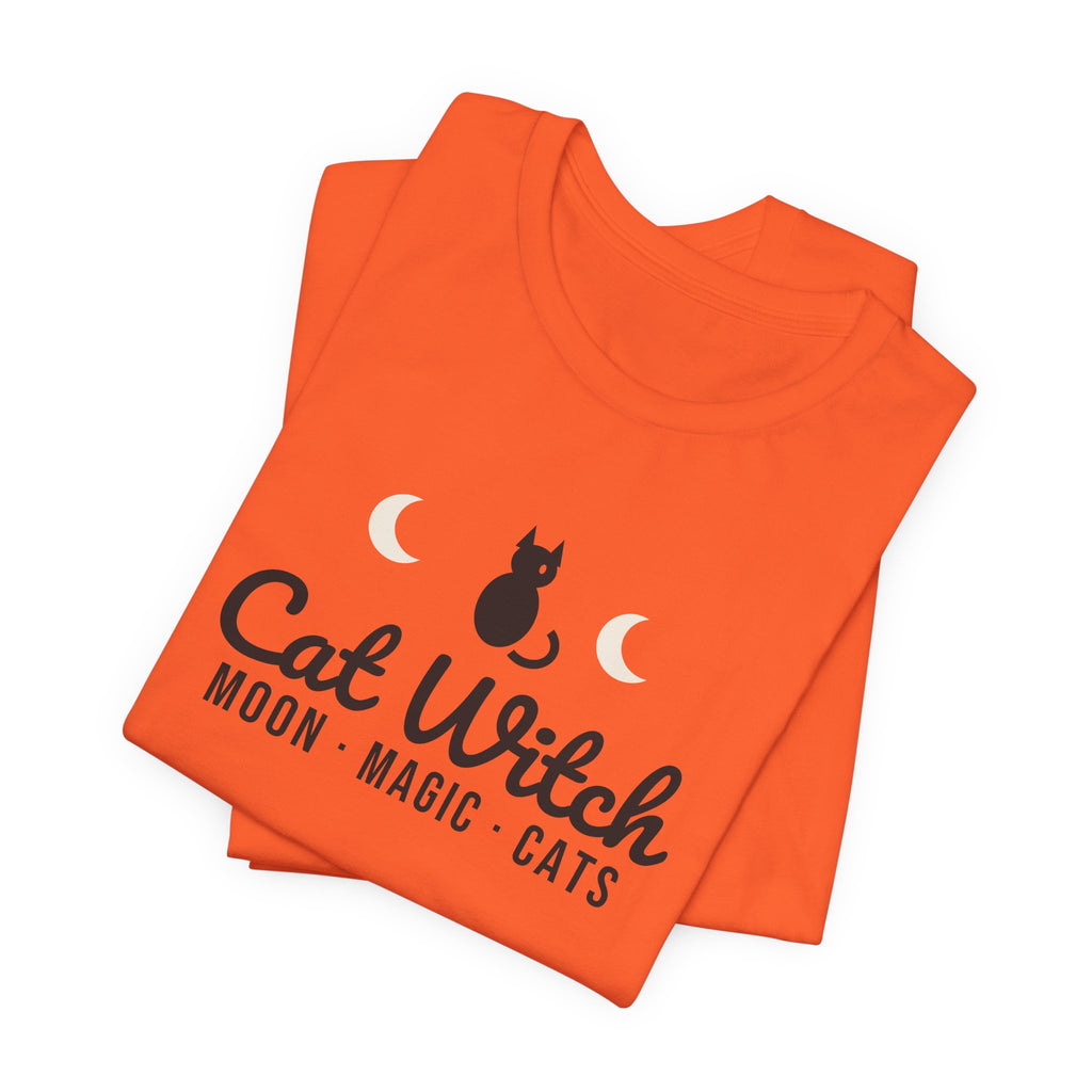 Cat Witch Halloween Shirt · Matching Cat & Owner Tee