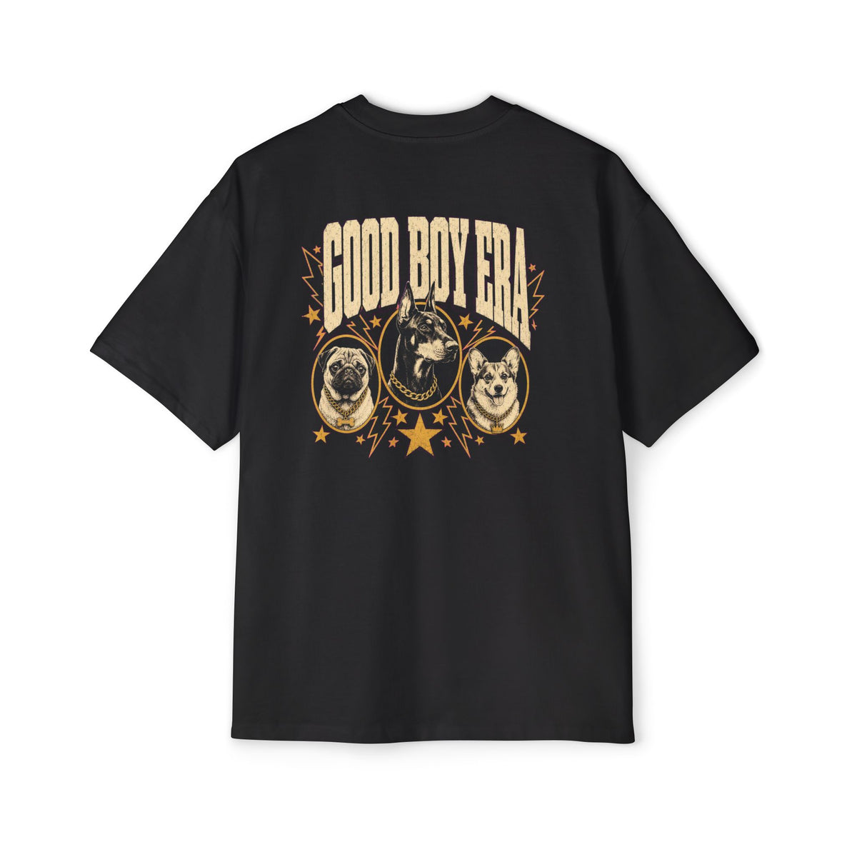 Good Boy Era Oversized Heavyweight Tee · Paw Crew Club Streetwear