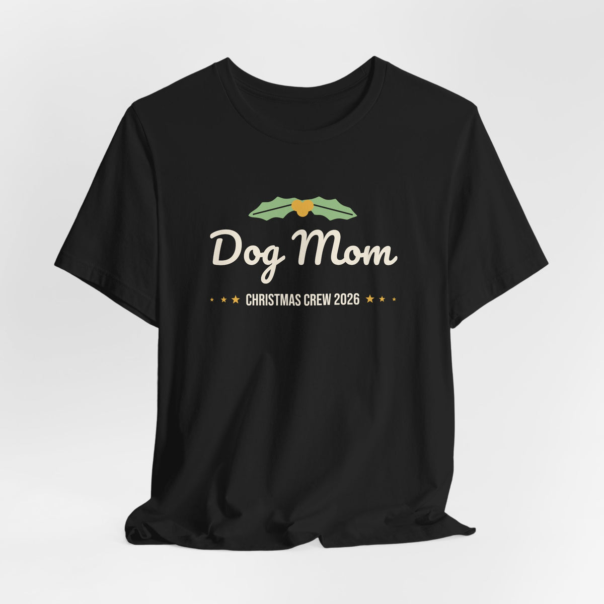 Dog Mom Christmas Shirt · Matching Dog & Owner Tee