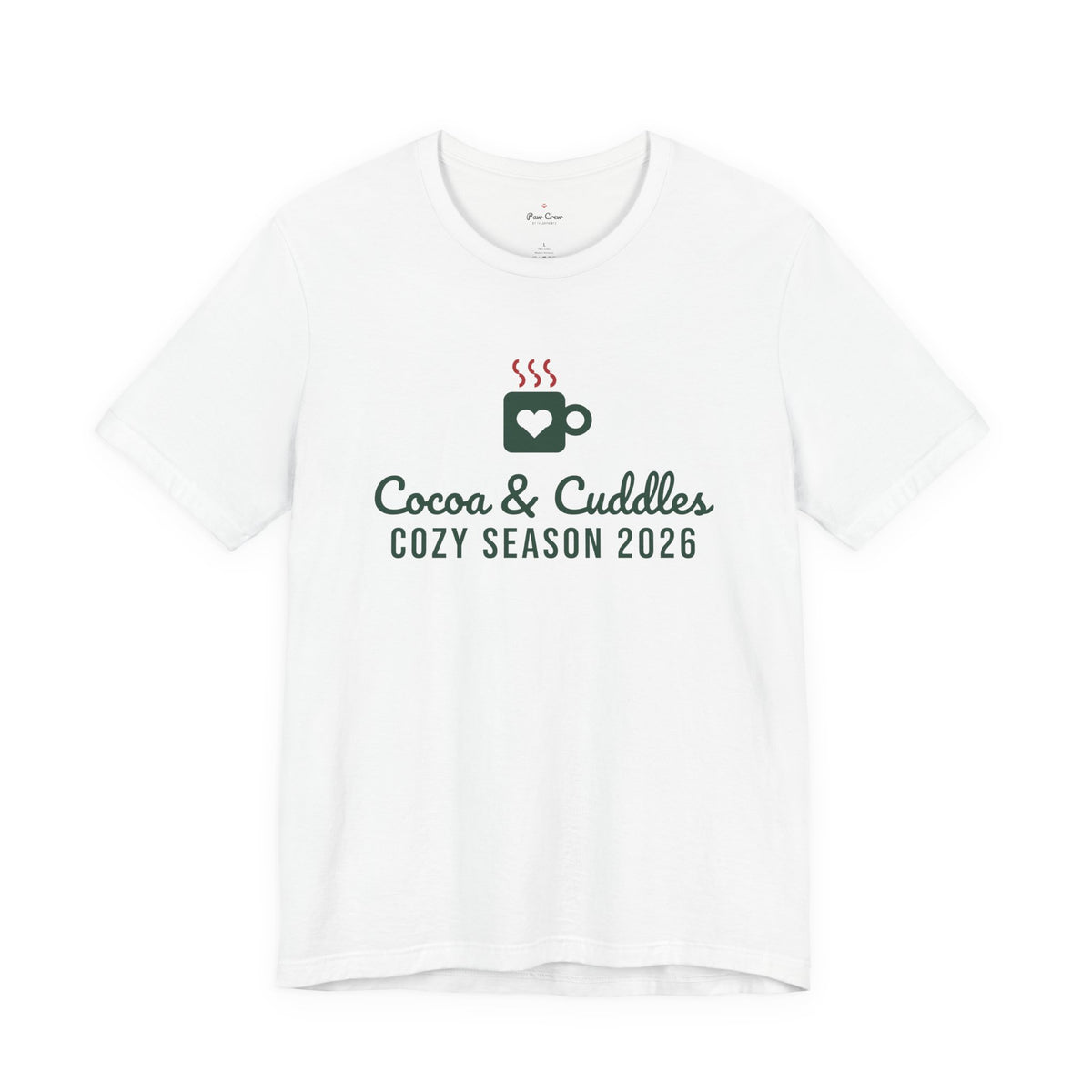 Cocoa & Cuddles Christmas Shirt · Matching Pet & Owner Tee