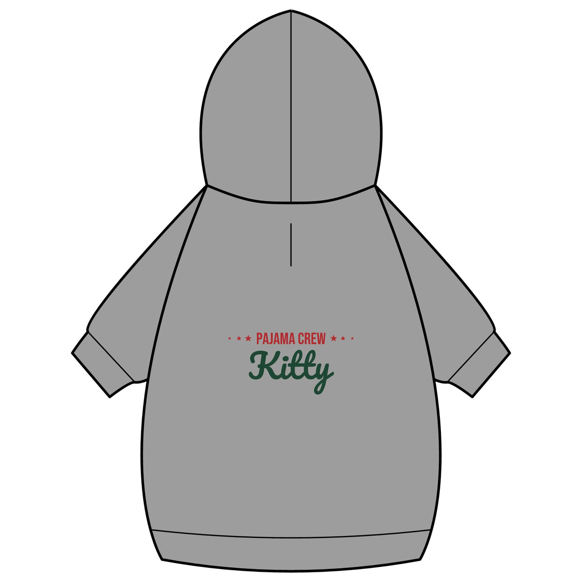 Pajama Crew Kitty Cat Hoodie · Matching Pet Hoodie · Paw Crew