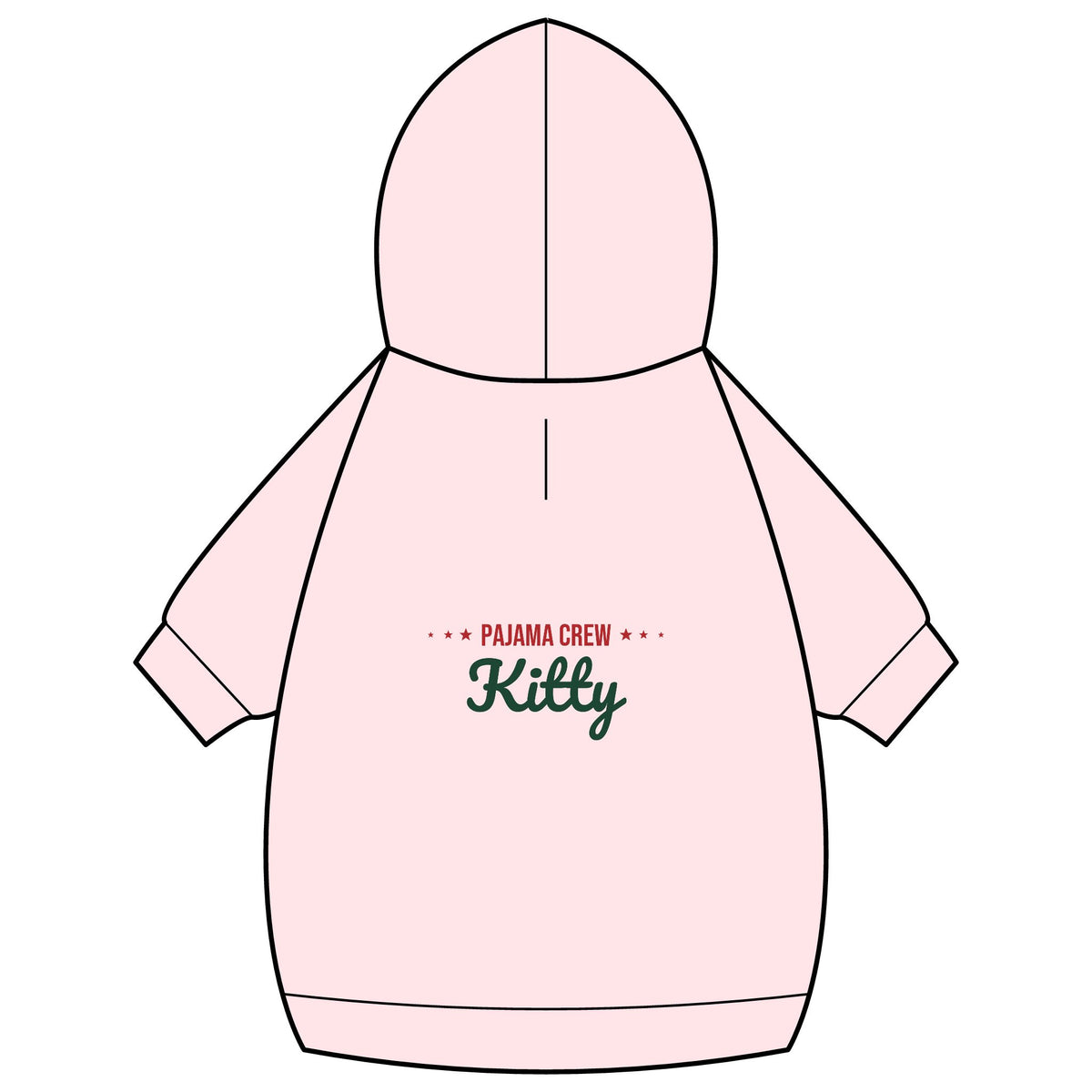 Pajama Crew Kitty Cat Hoodie · Matching Pet Hoodie · Paw Crew