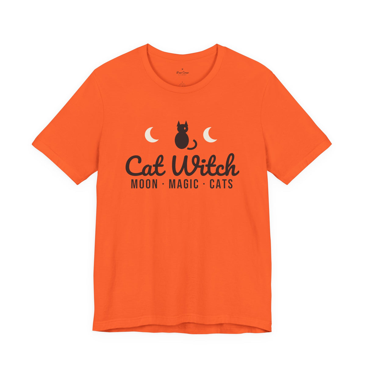Cat Witch Halloween Shirt · Matching Cat & Owner Tee