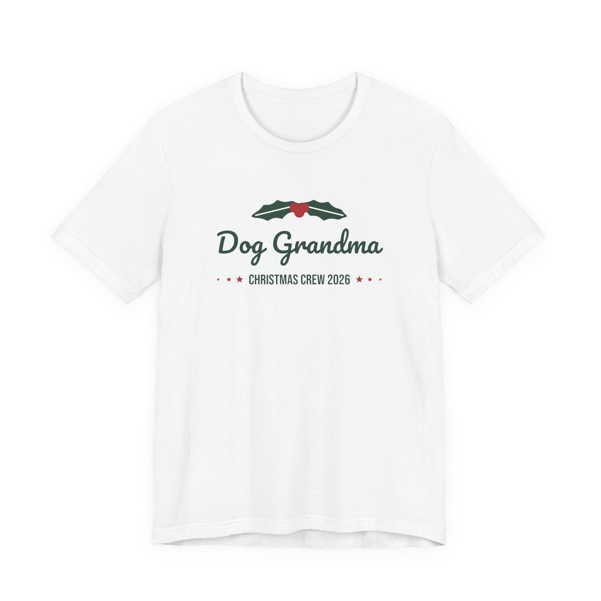 Dog Grandma Christmas Shirt · Matching Dog & Owner Tee