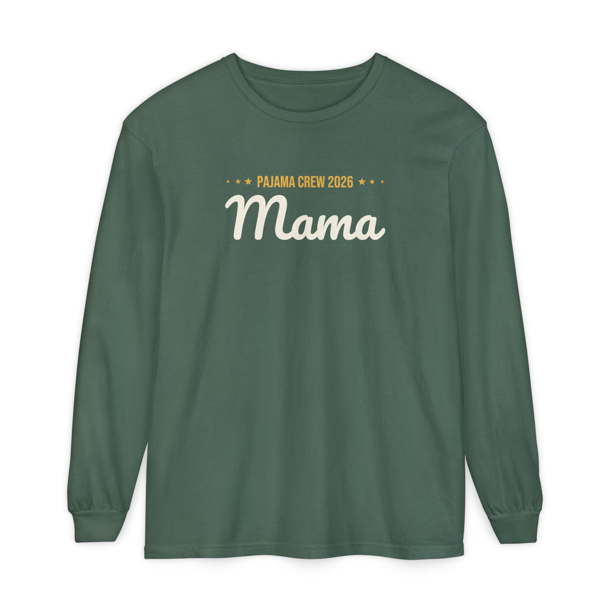 Mama Christmas Pajama Tee · Matching Family Christmas Pajamas · Paw Crew