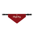Sleigh Pup Dog Bandana (Red) · Matching Christmas Pet Bandana
