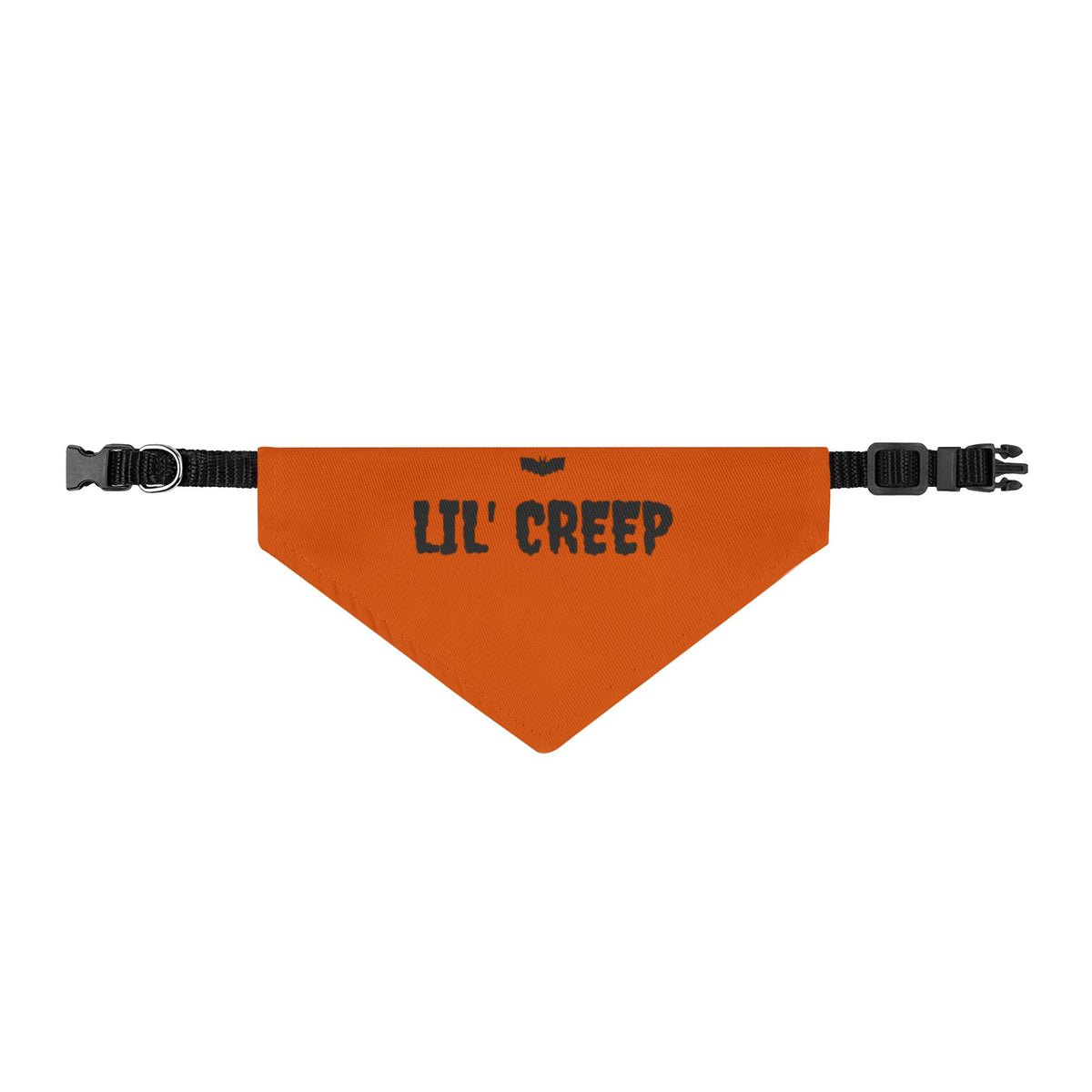 Lil' Creep Pet Bandana (Orange) · Matching Halloween Pet Bandana