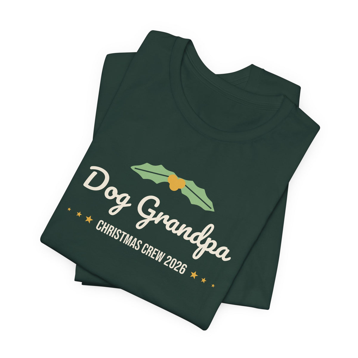 Dog Grandpa Christmas Shirt · Matching Dog & Owner Tee