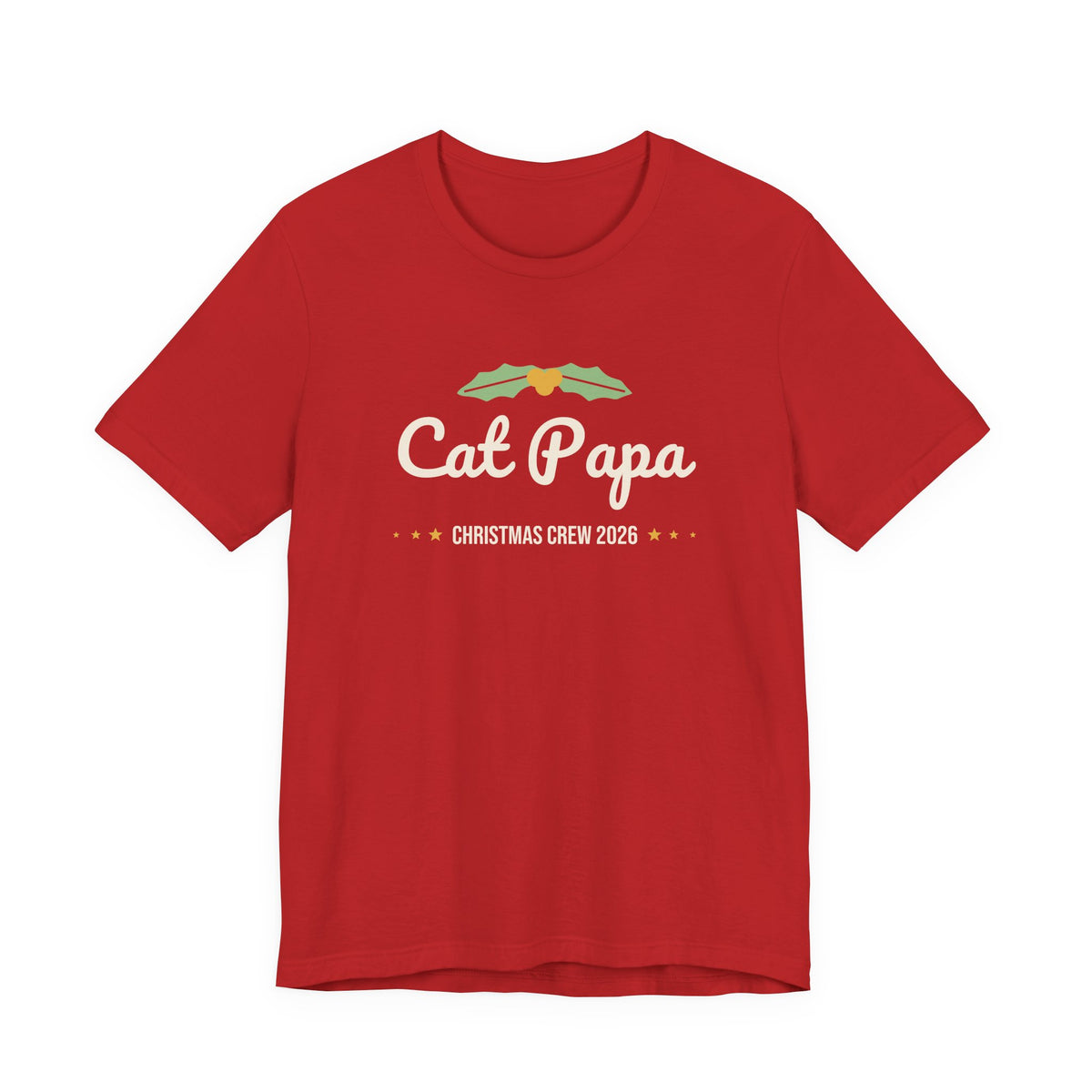 Cat Papa Christmas Shirt · Matching Cat & Owner Tee