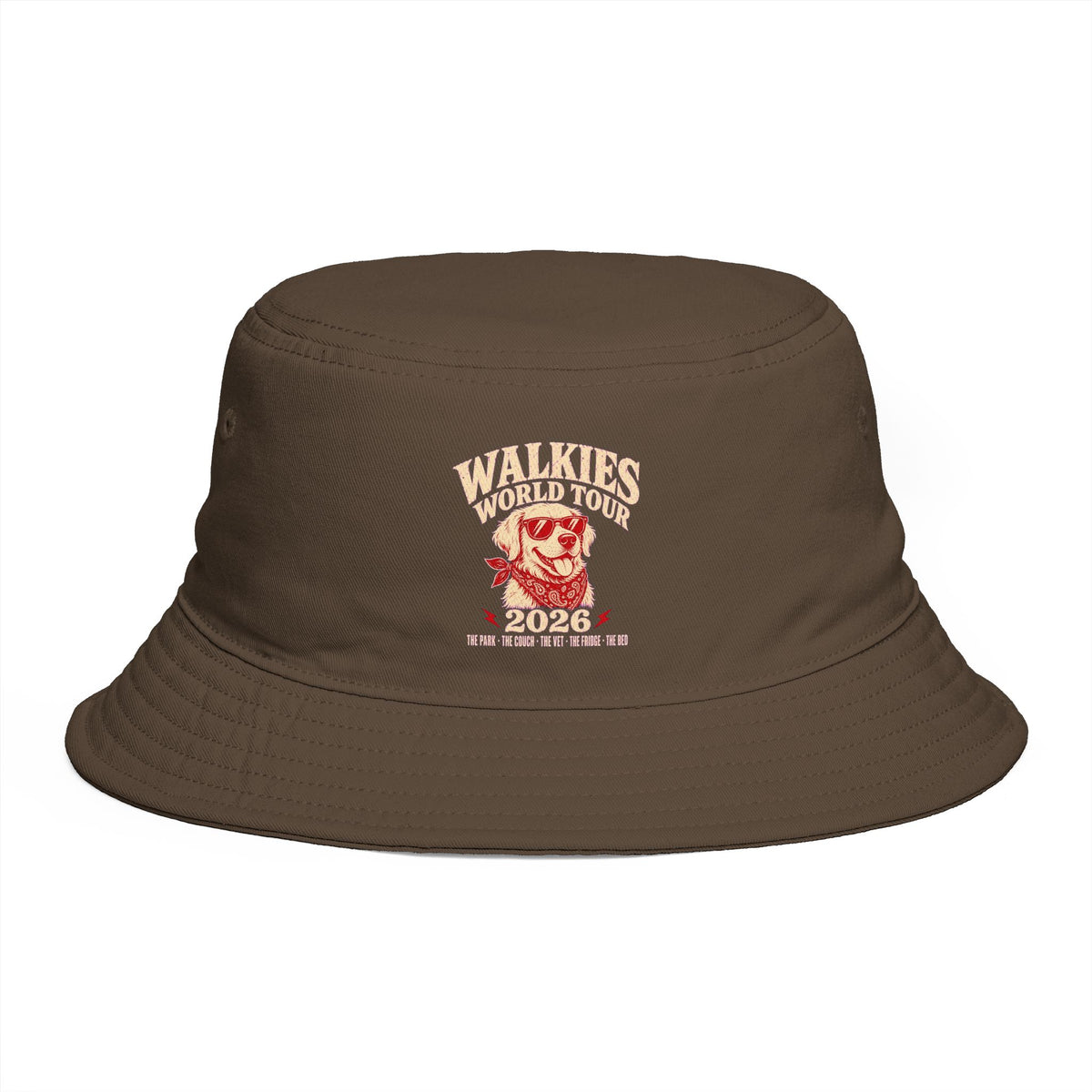 Walkies World Tour Bucket Hat · Paw Crew Club Streetwear