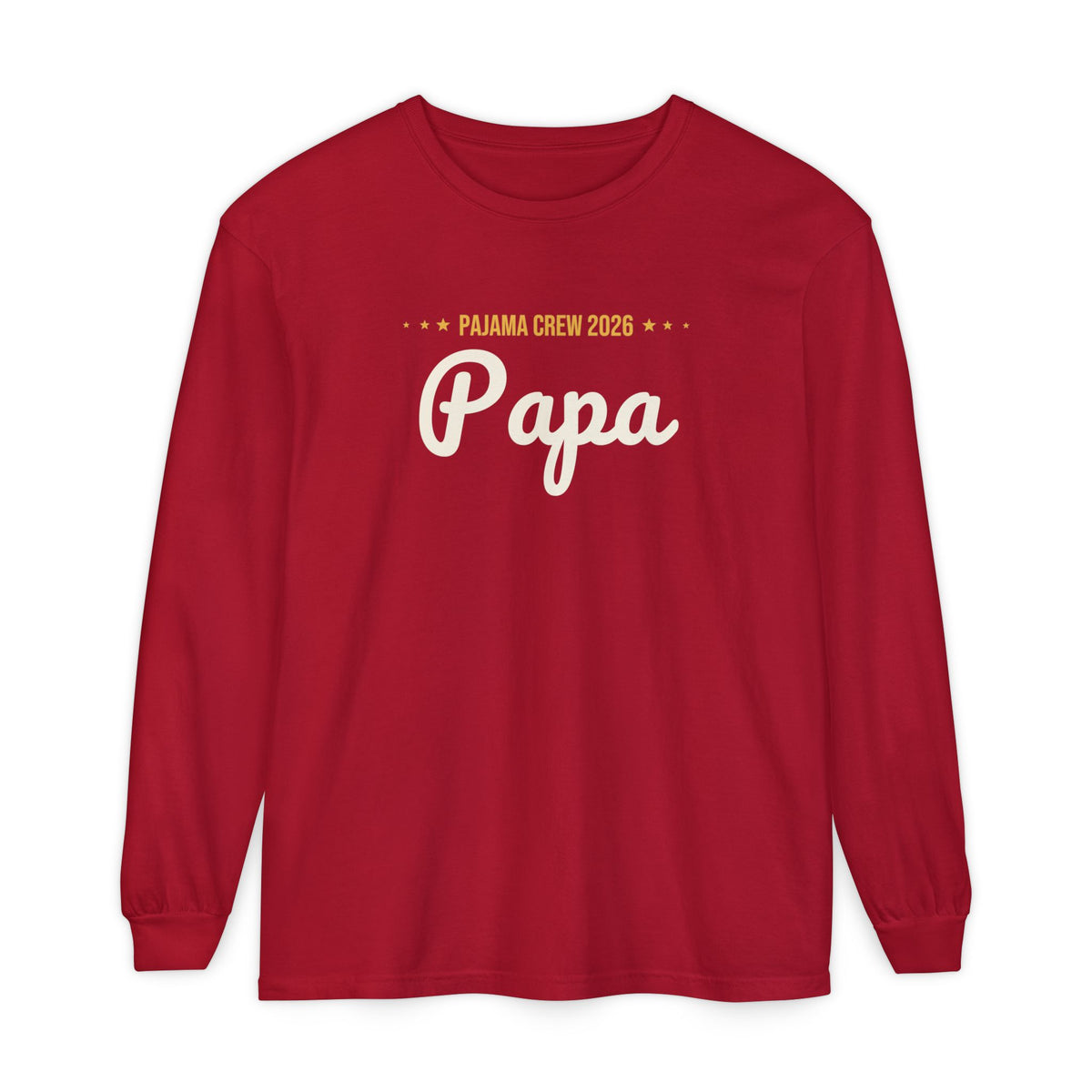 Papa Christmas Pajama Tee · Matching Family Christmas Pajamas · Paw Crew