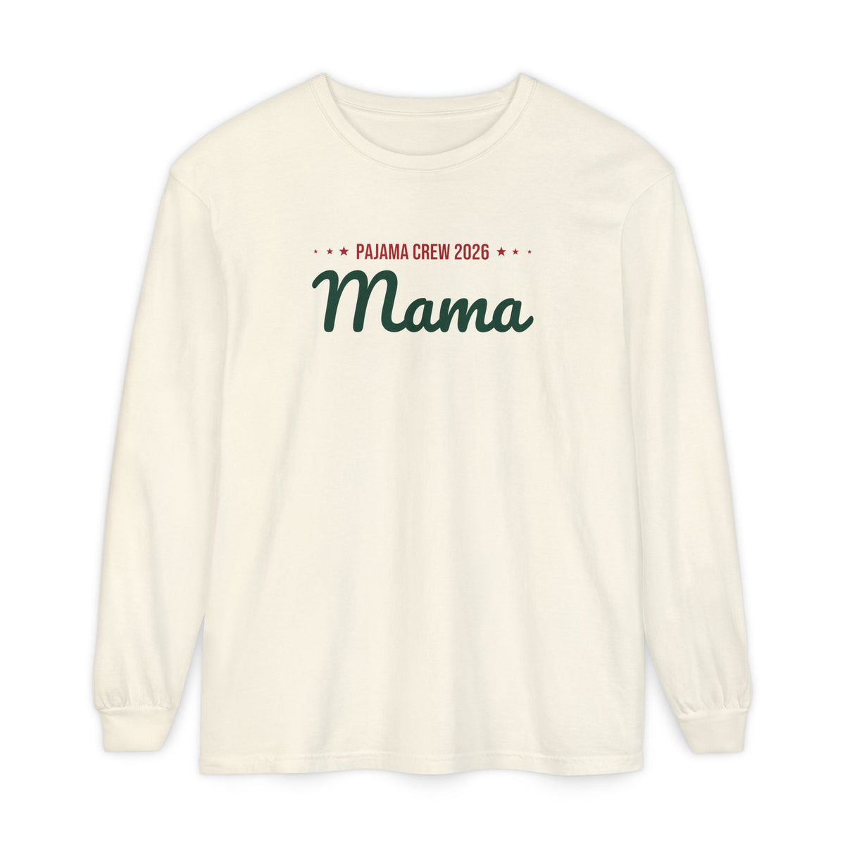 Mama Christmas Pajama Tee · Matching Family Christmas Pajamas · Paw Crew
