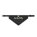 Spooky Kitty Cat Bandana (Black) · Matching Halloween Pet Bandana