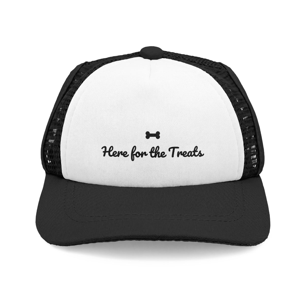 Here for the Treats Dog Trucker Hat · Matching Pet Trucker Hat · Paw Crew