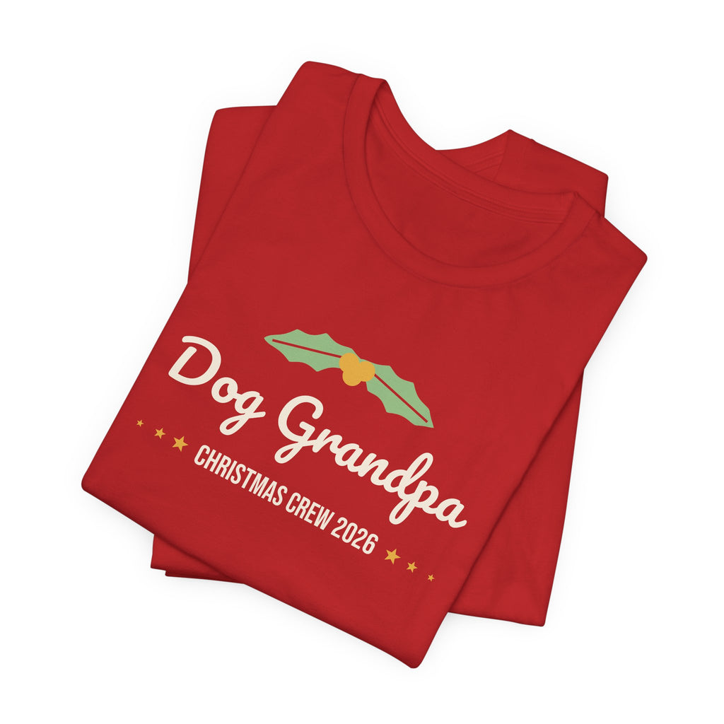 Dog Grandpa Christmas Shirt · Matching Dog & Owner Tee