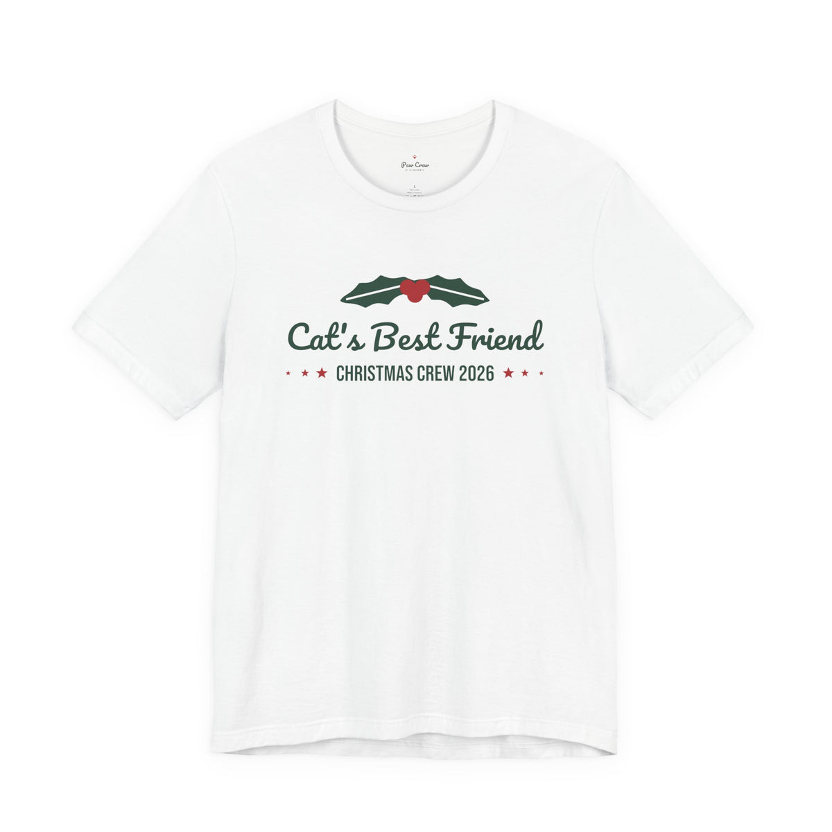 Cat's Best Friend Christmas Shirt · Matching Cat & Owner Tee