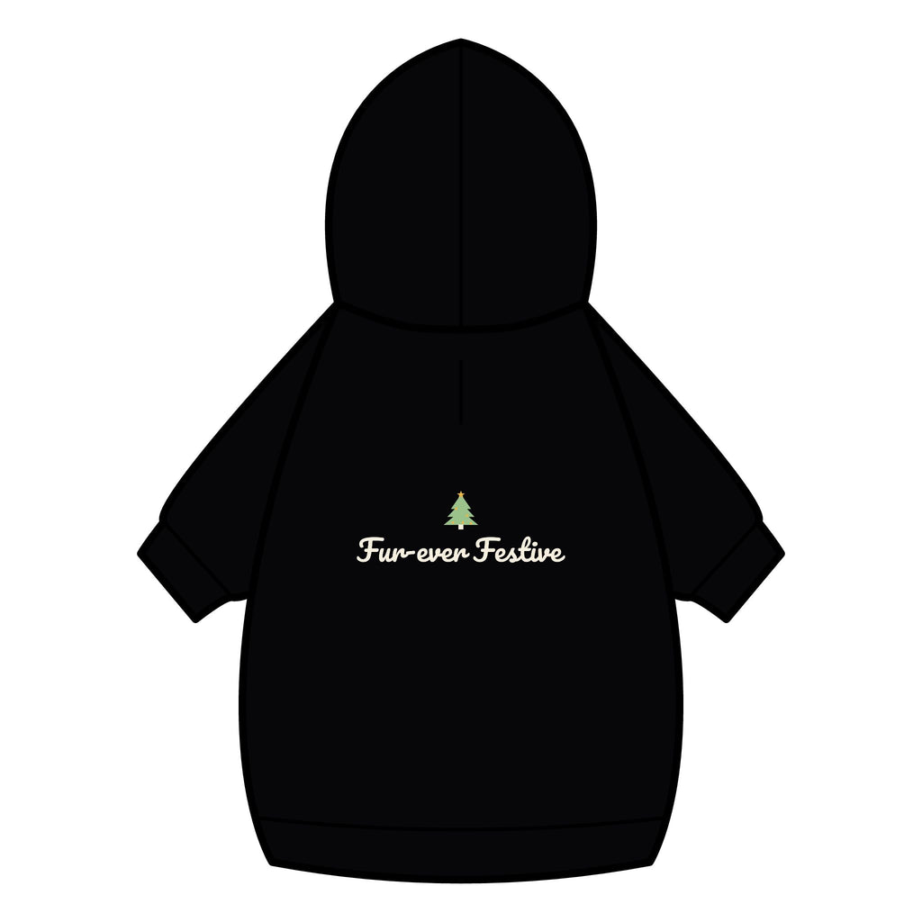 Fur-ever Festive Dog Hoodie · Matching Pet Hoodie · Paw Crew