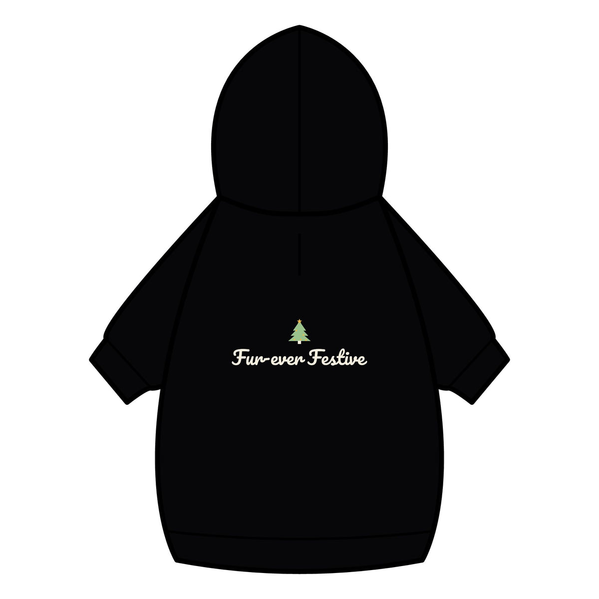 Fur-ever Festive Dog Hoodie · Matching Pet Hoodie · Paw Crew