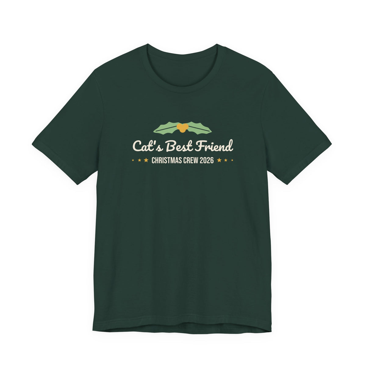 Cat's Best Friend Christmas Shirt · Matching Cat & Owner Tee