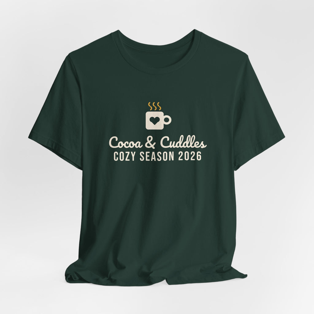 Cocoa & Cuddles Christmas Shirt · Matching Pet & Owner Tee