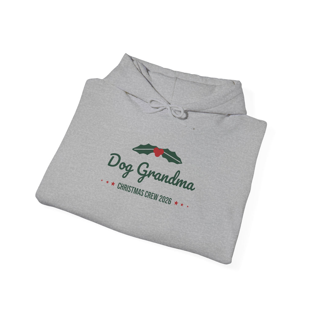 Dog Grandma Christmas Hoodie · Matching Family Hoodie · Paw Crew