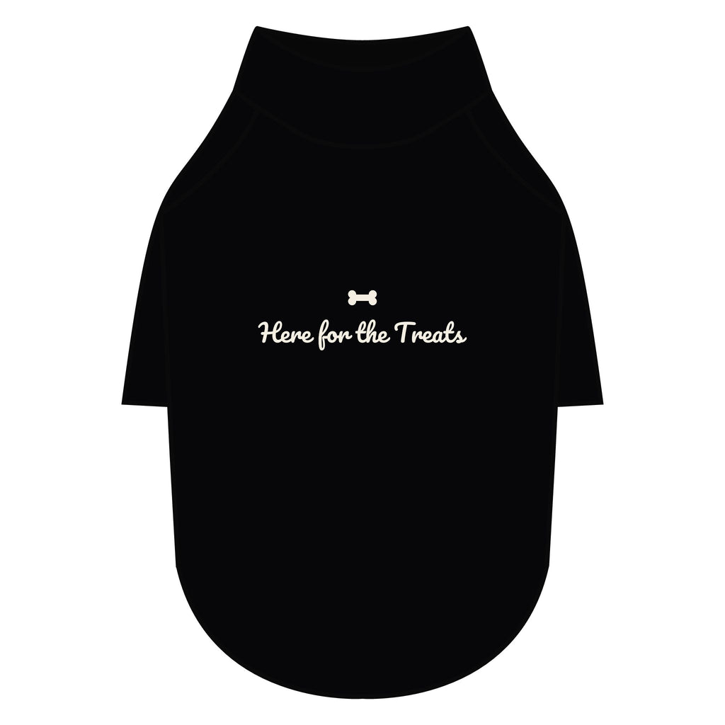 Here for the Treats Dog Raglan Tee · Matching Pet Raglan Tee · Paw Crew
