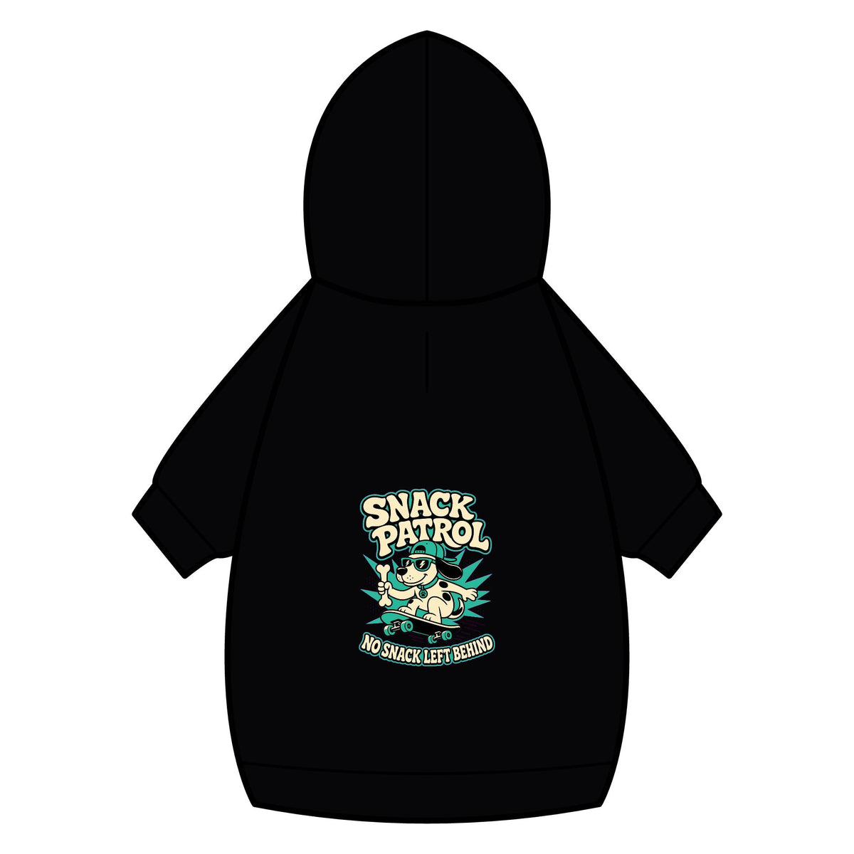 Snack Patrol Dog Hoodie · Paw Crew Club Streetwear