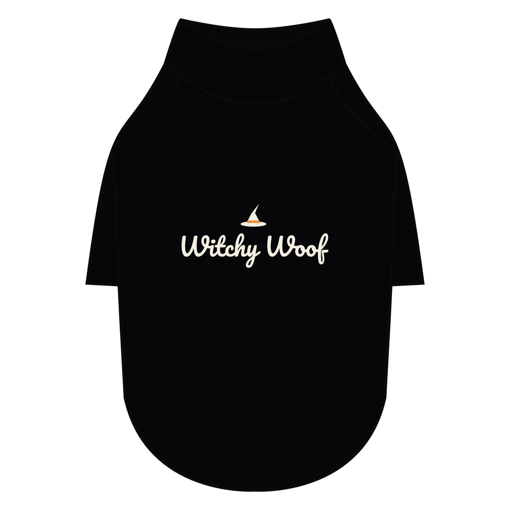 Witchy Woof Dog Raglan Tee · Matching Pet Raglan Tee · Paw Crew