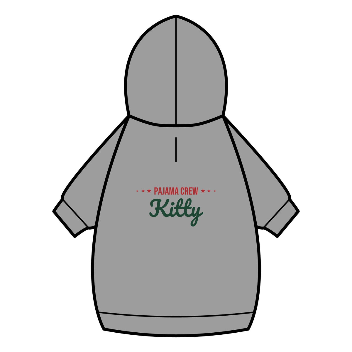 Pajama Crew Kitty Cat Hoodie · Matching Pet Hoodie · Paw Crew