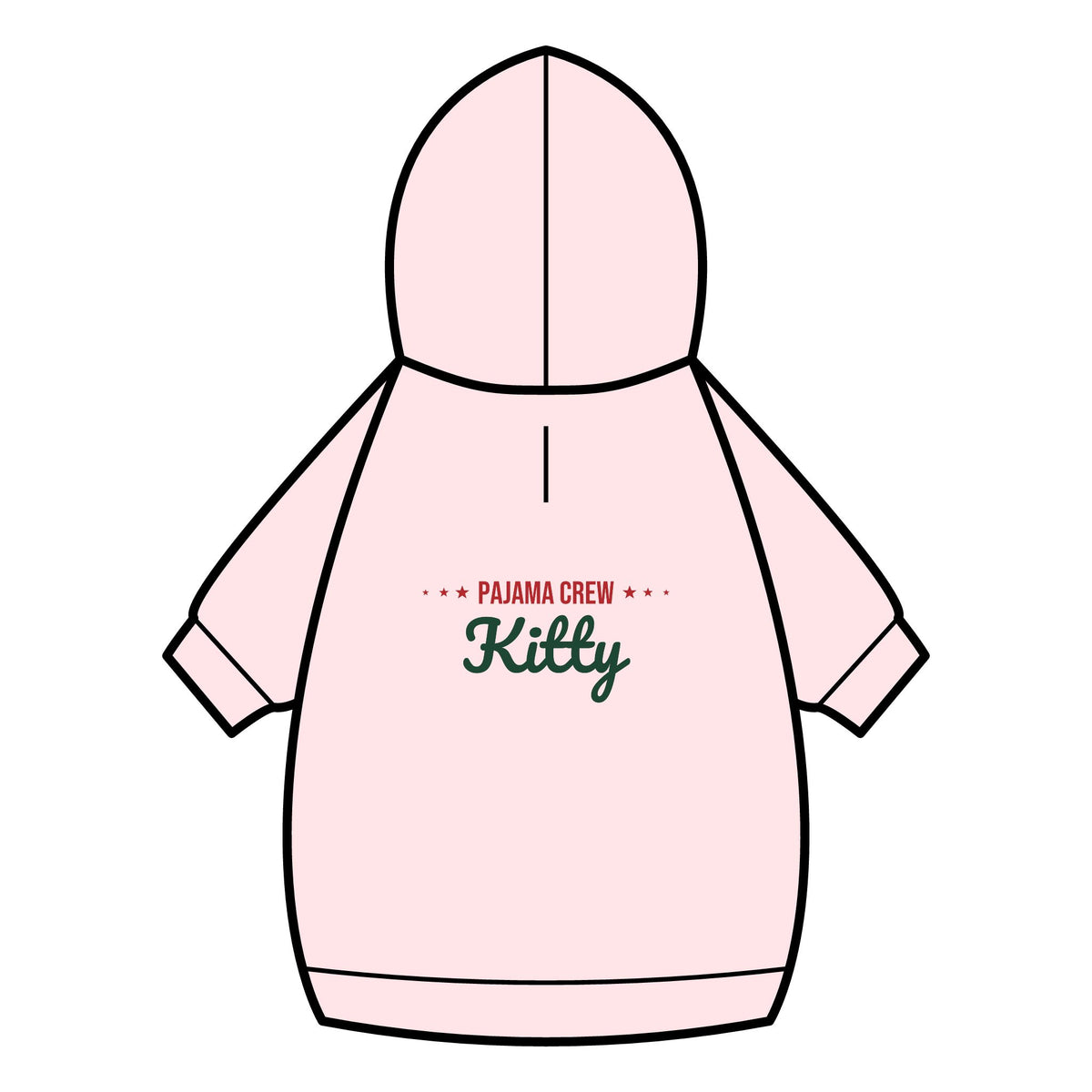 Pajama Crew Kitty Cat Hoodie · Matching Pet Hoodie · Paw Crew