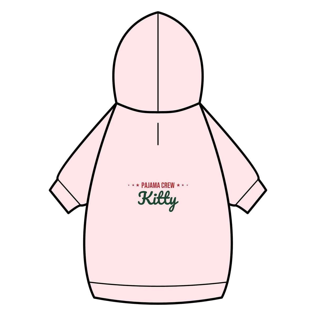 Pajama Crew Kitty Cat Hoodie · Matching Pet Hoodie · Paw Crew