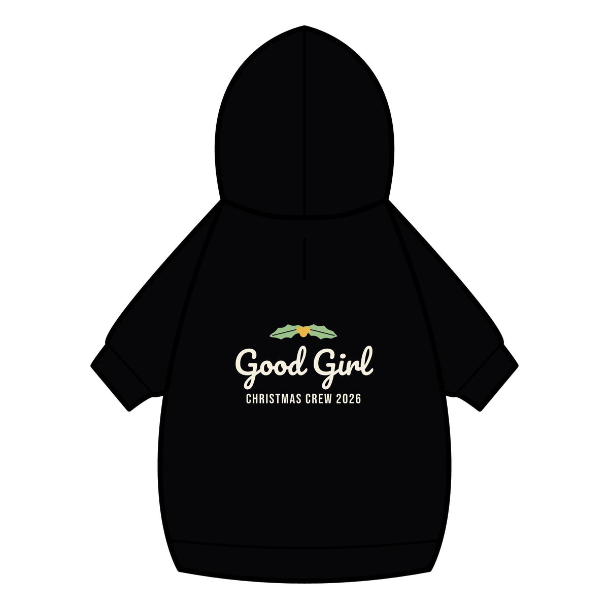 Good Girl Dog Hoodie · Matching Pet Hoodie · Paw Crew