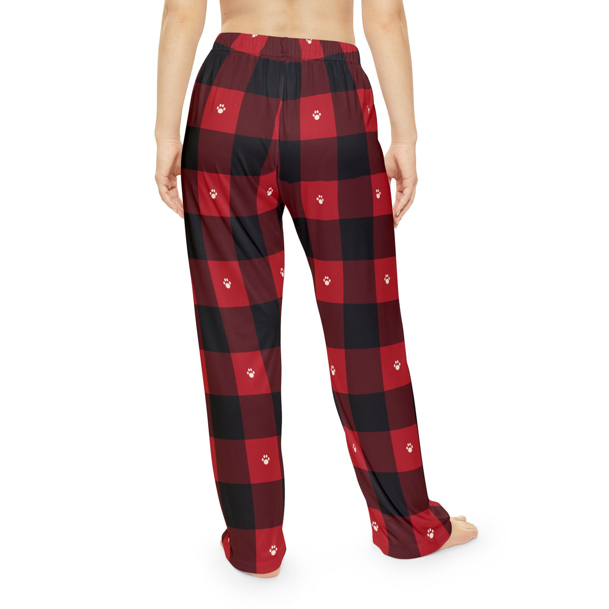 Red Buffalo Plaid Women's Pajama Pants · Matching Family Christmas Pajamas · Paw Crew