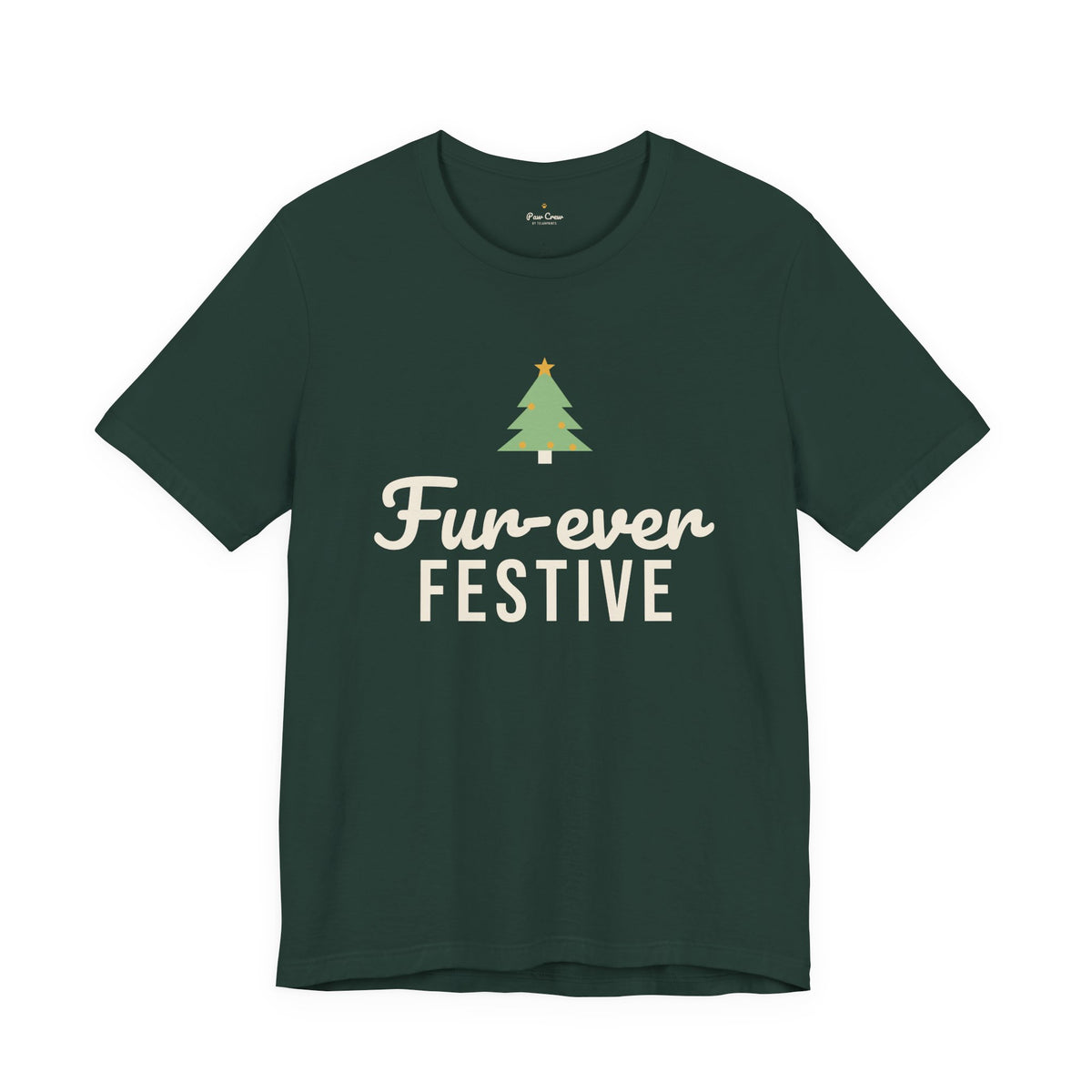 Fur-ever Festive Christmas Shirt · Matching Pet & Owner Tee