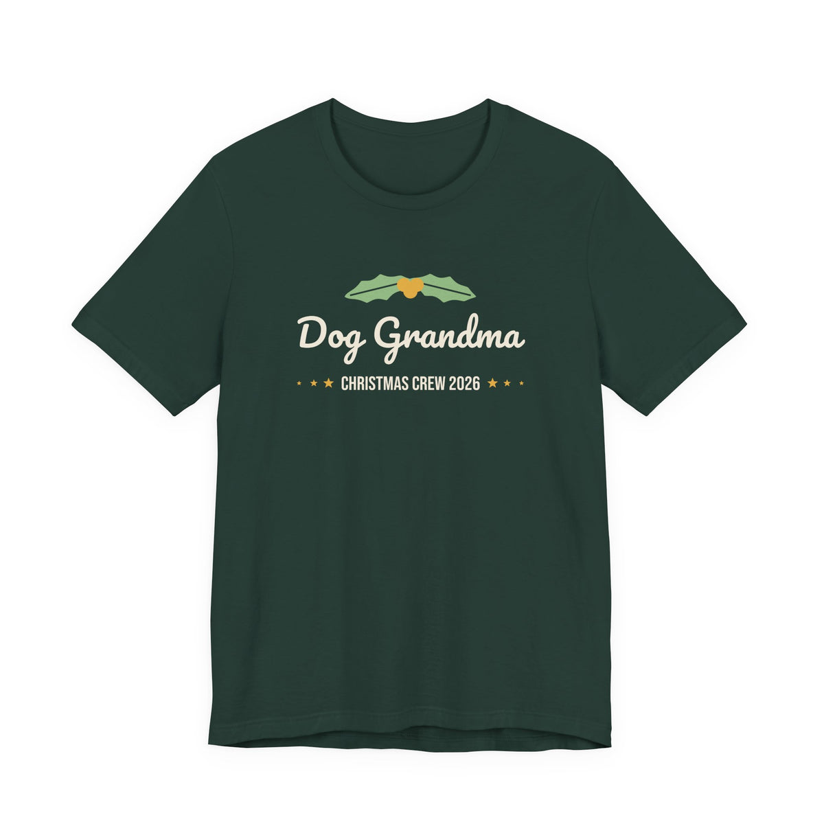Dog Grandma Christmas Shirt · Matching Dog & Owner Tee