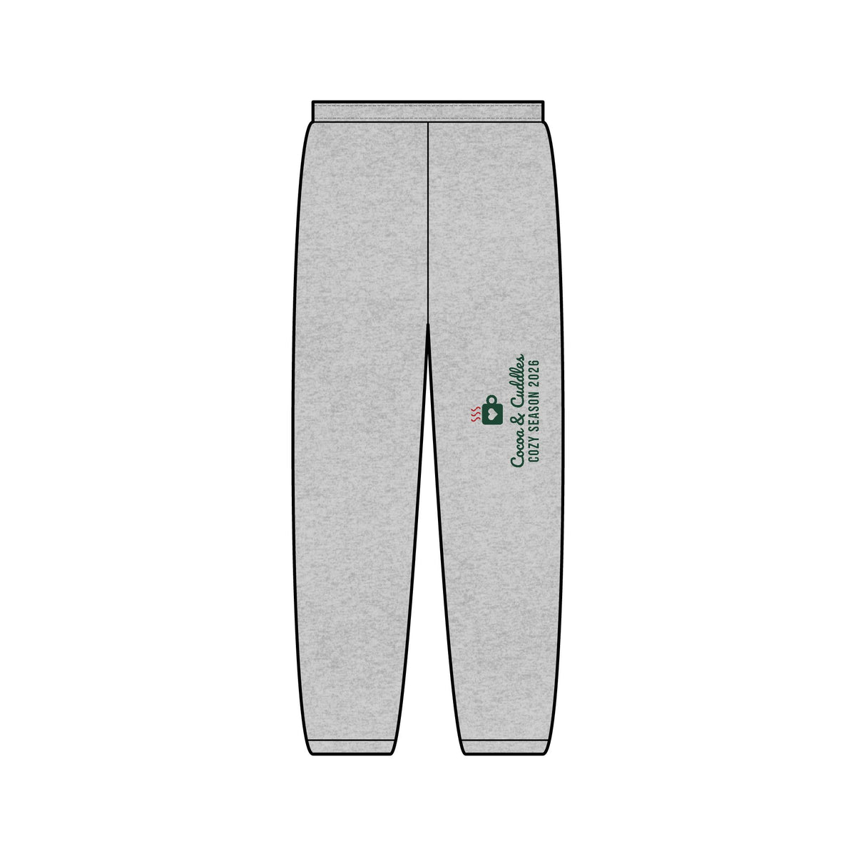 Cocoa & Cuddles Christmas Sweatpants · Matching Hoodie Set · Paw Crew