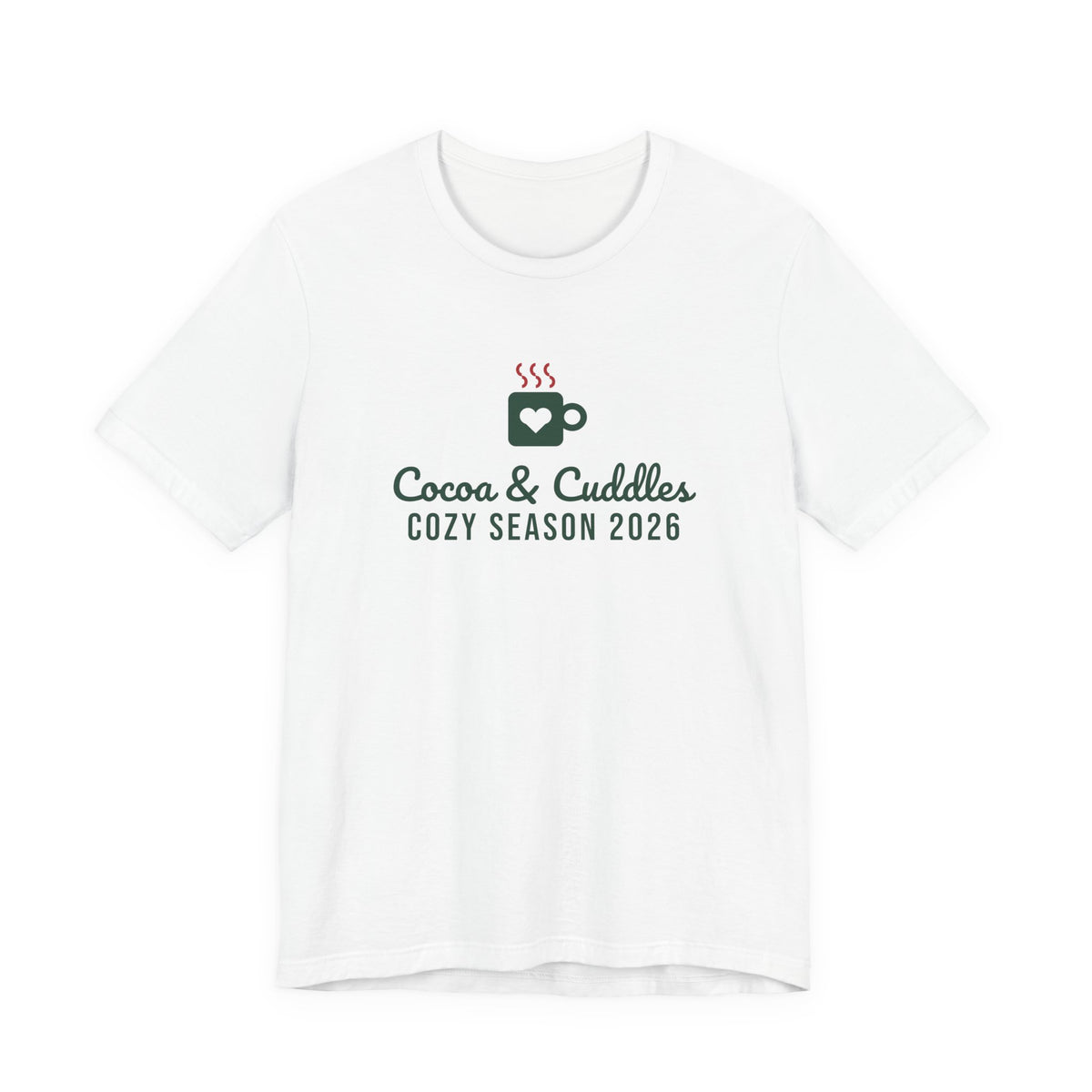 Cocoa & Cuddles Christmas Shirt · Matching Pet & Owner Tee