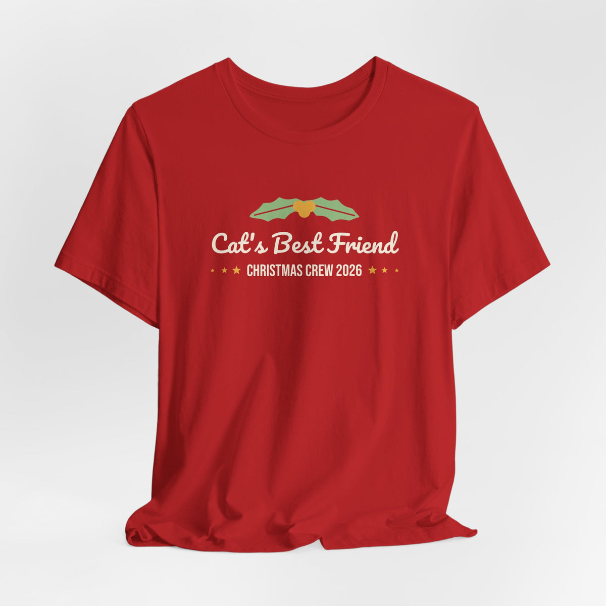 Cat's Best Friend Christmas Shirt · Matching Cat & Owner Tee